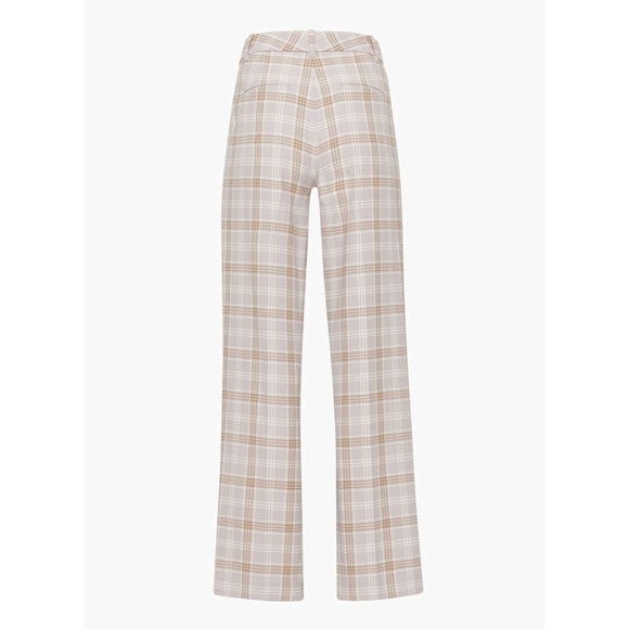 ARITZIA WILFRED Effortless Pants Plaid Purple 0 - Picture 5 of 16